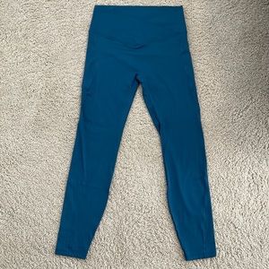 Halara Everyday Cloudful Crossover Pocket Plain 7/8 Leggings Size M